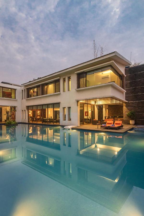SaffronStays Estella Alībāg Exterior foto